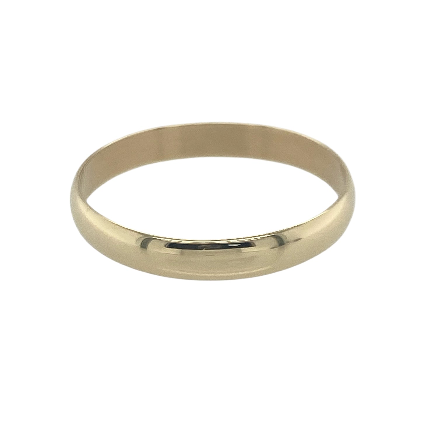 9ct Gold 3mm Wedding Band Ring