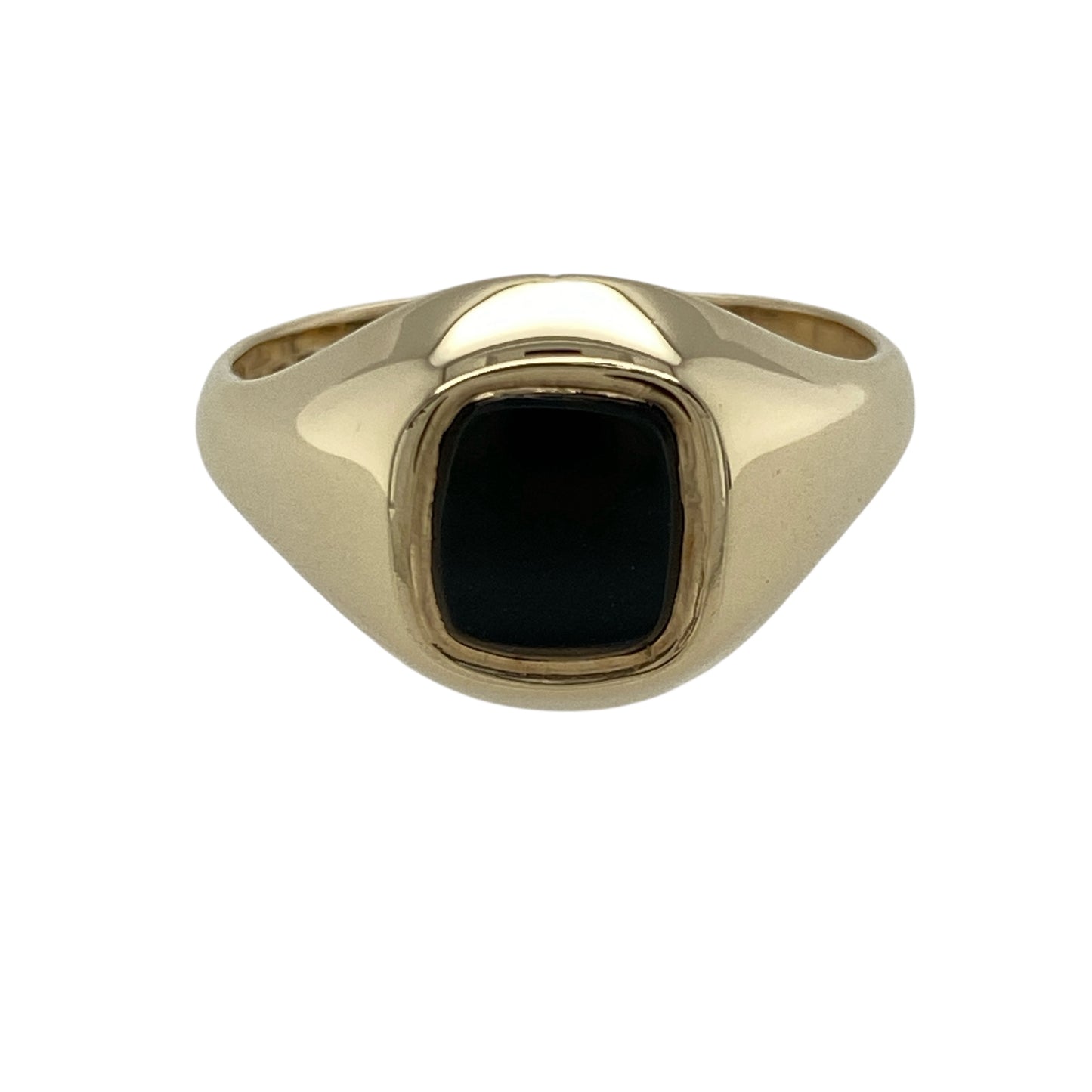 9ct Gold & Onyx Set Signet Ring
