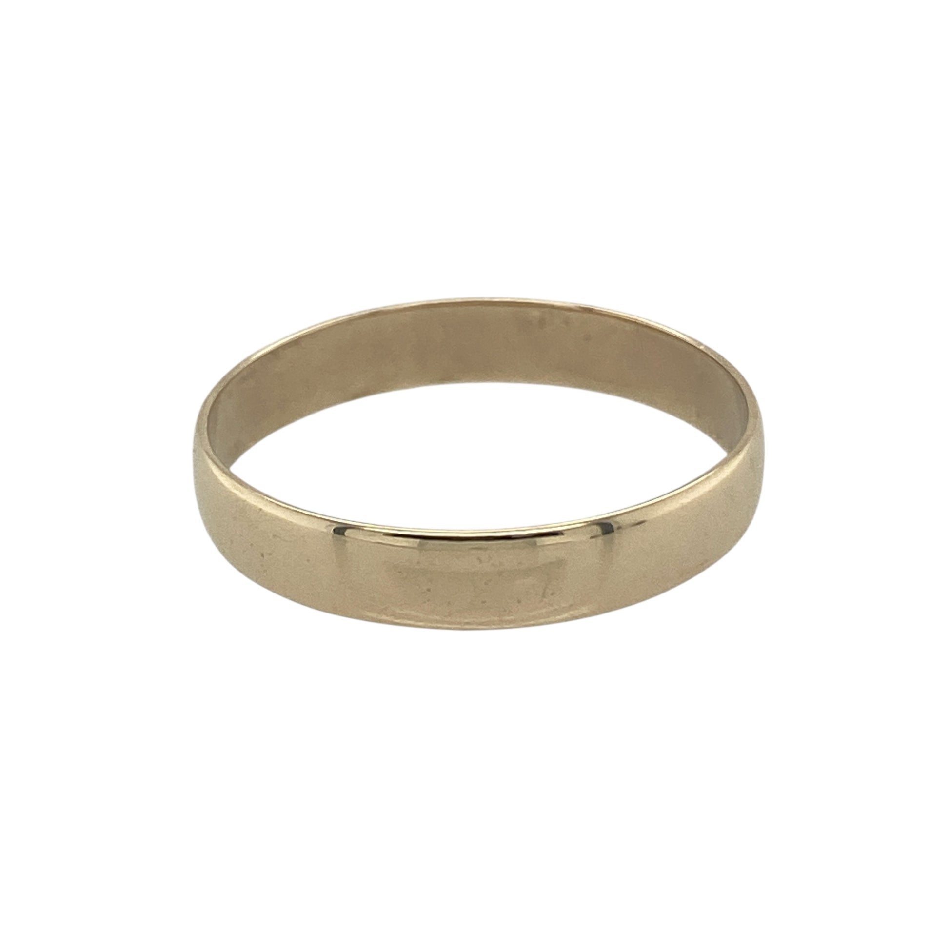 9ct Gold 4mm Wedding Band Ring