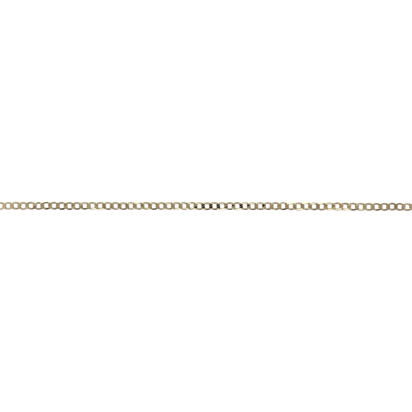 9ct Gold 16" Curb Chain