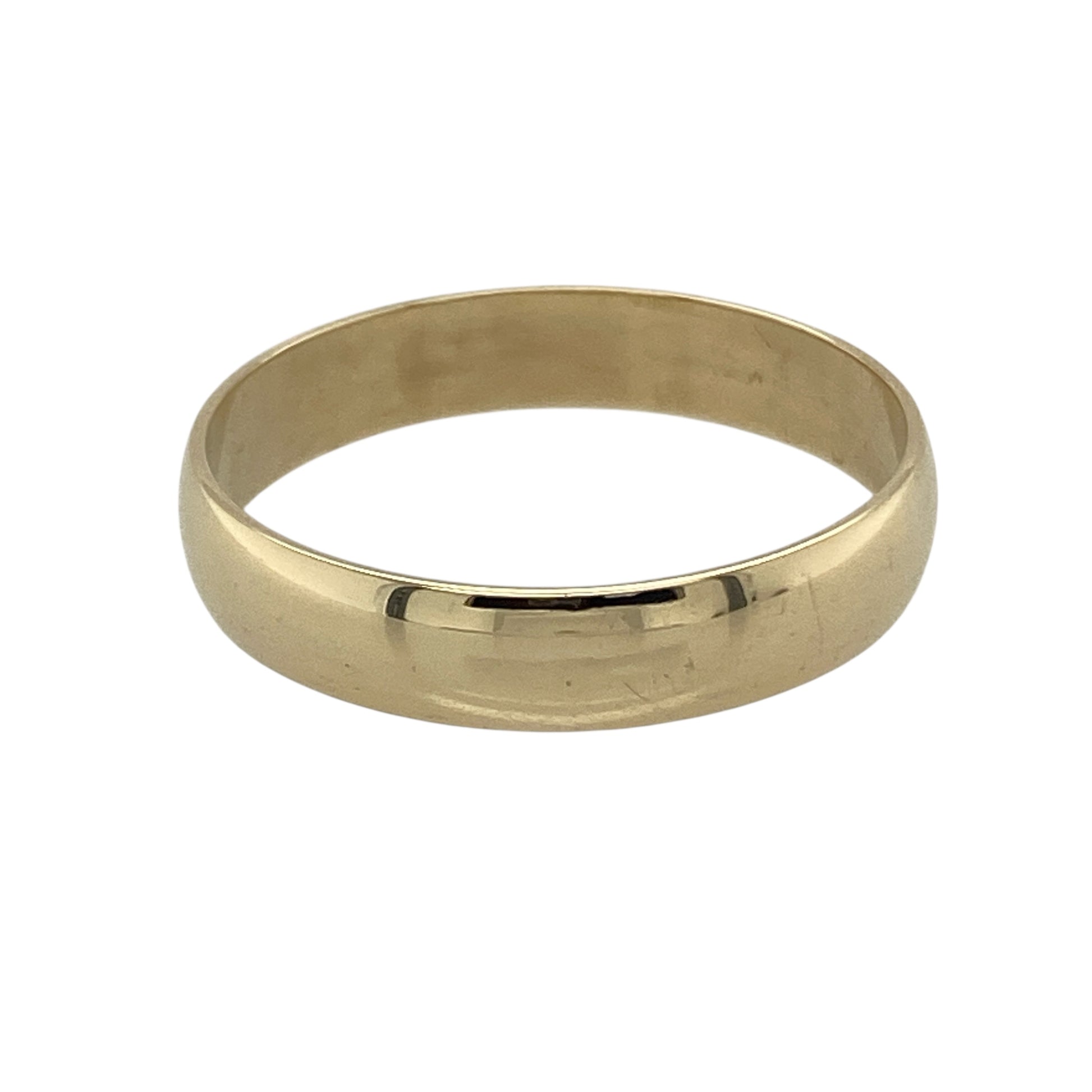 9ct Gold 4mm Wedding Band Ring
