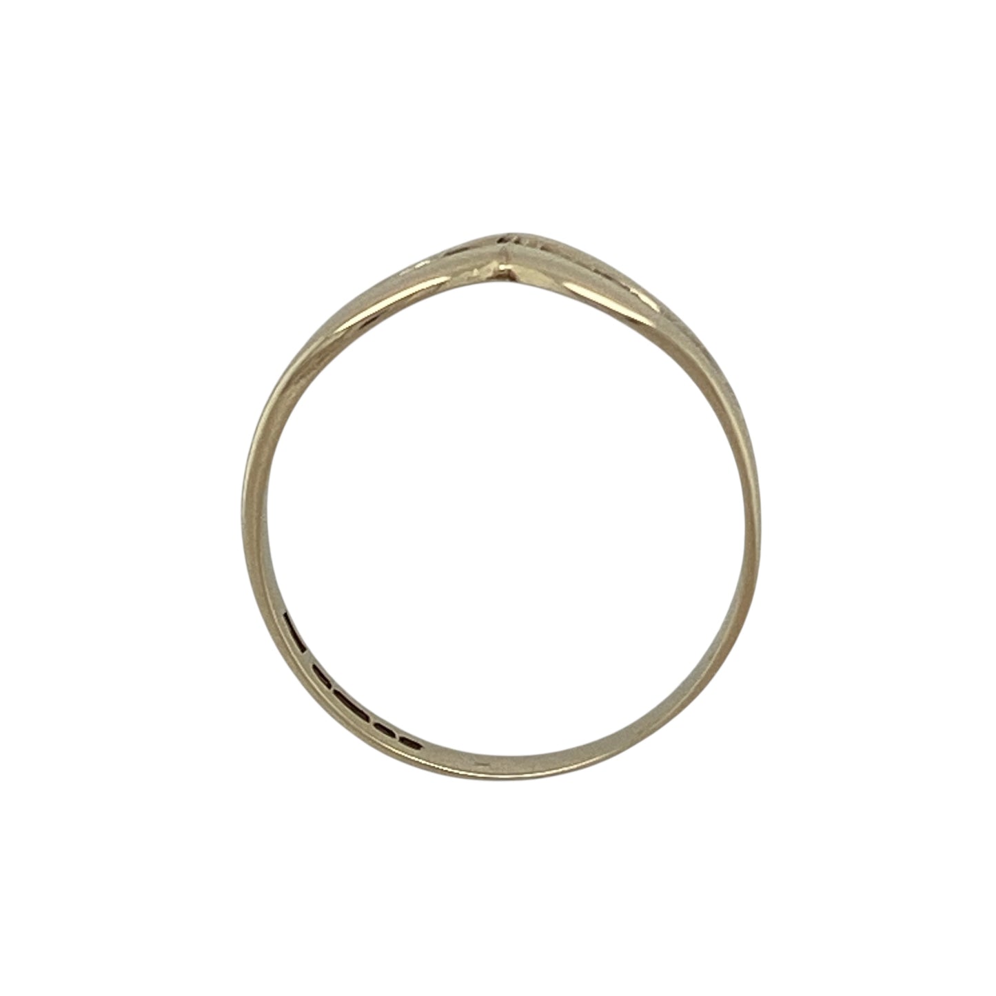 9ct Gold Double Wishbone Ring