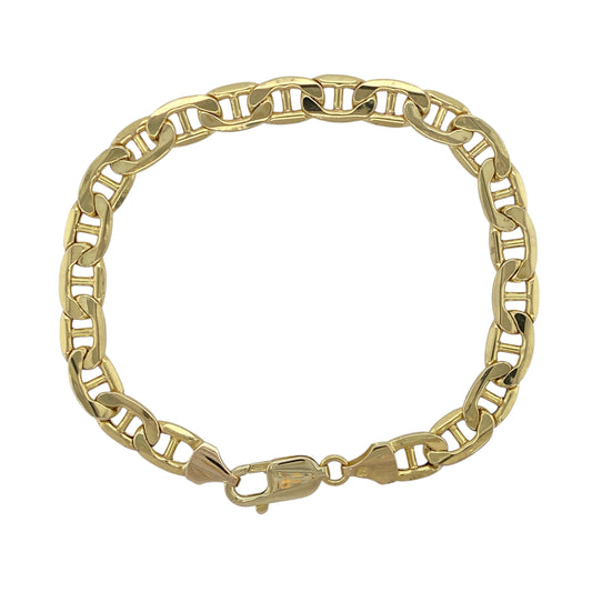 9ct Gold 8" Anchor Bracelet