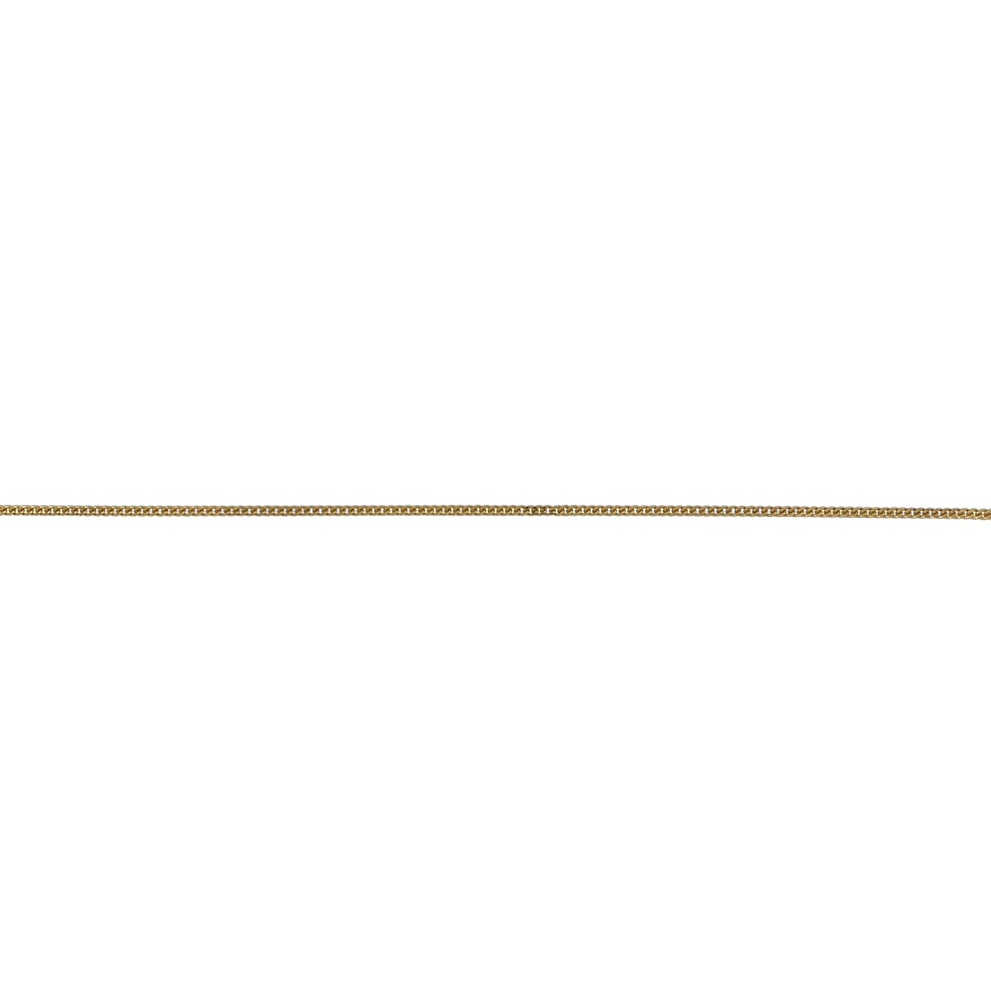 9ct Gold 16" Curb Chain