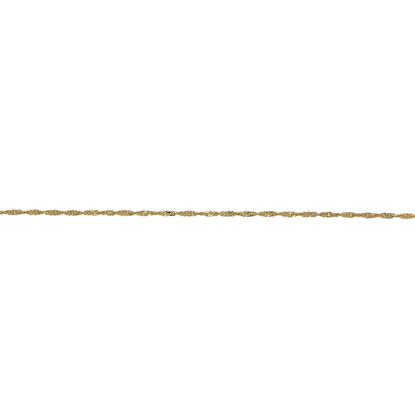 9ct Gold 24" Singapore Chain