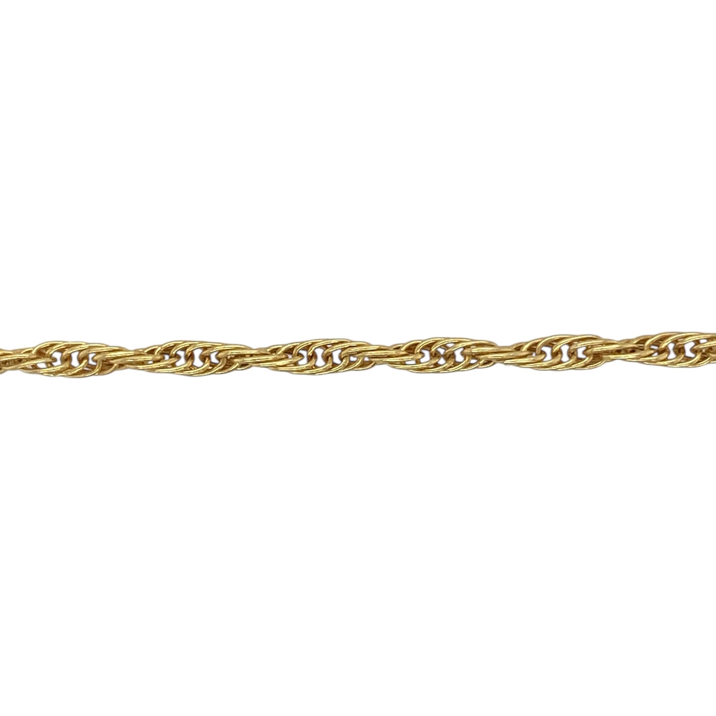 9ct Gold Graduating Twisted 18" Necklace