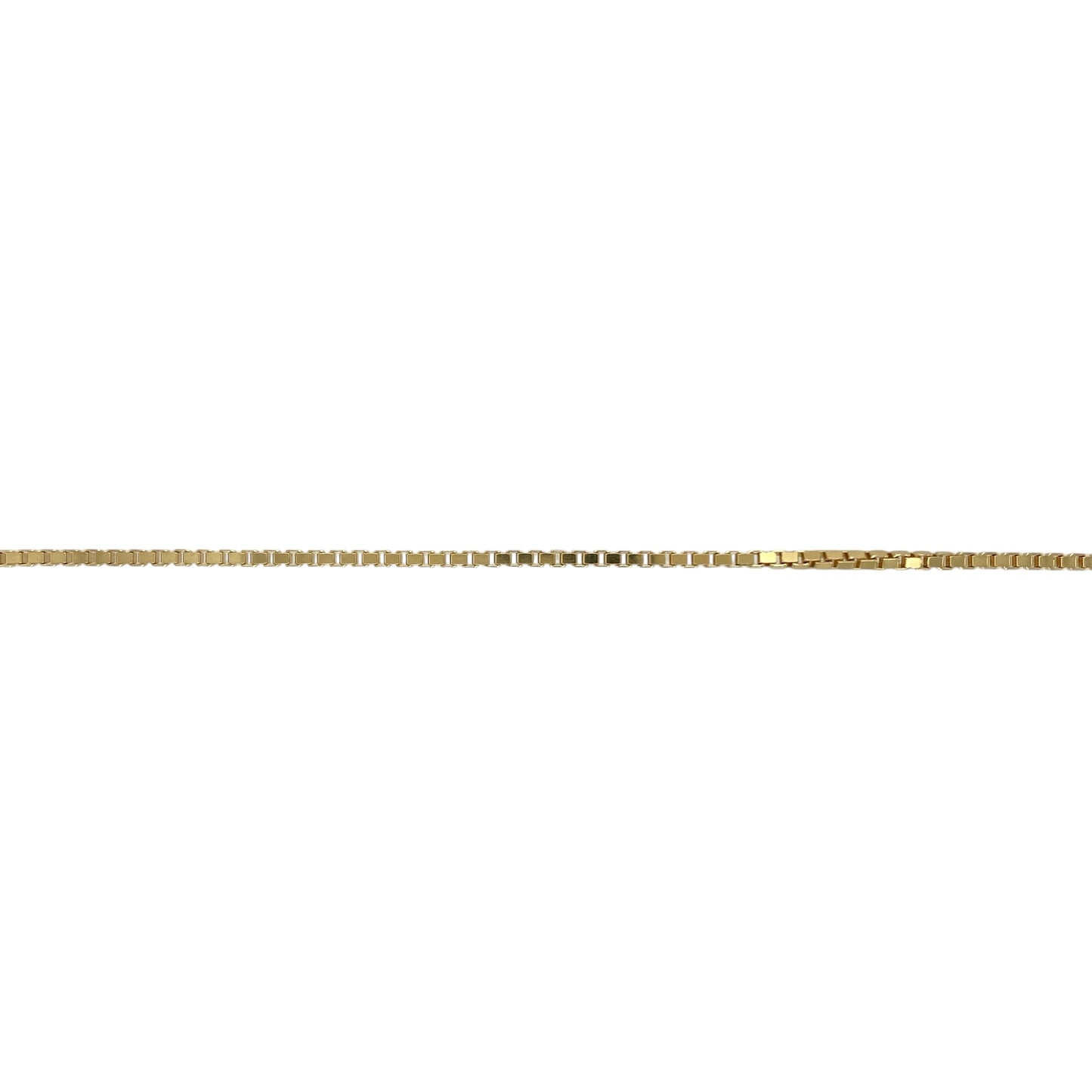 9ct Gold 20" Box Chain