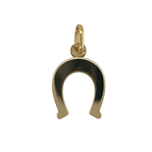 Bring symbolic charm and classic shine to your collection with this pre-owned 9ct yellow gold horseshoe pendantβan elegant piece traditionally associated with good luck and protection.
Design: Featuring a finely shaped horseshoe with smooth, polished detailing, the pendant offers a meaningful and stylish focal point.
Material: Made in 9-carat yellow gold, the bright polished finish enhances the elegant curves with a warm, radiant glow.