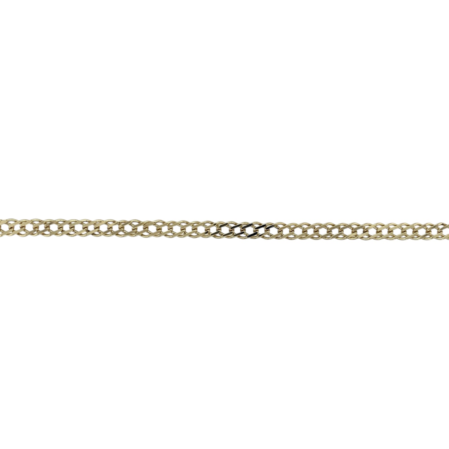 9ct Gold 18" Double Curb Chain