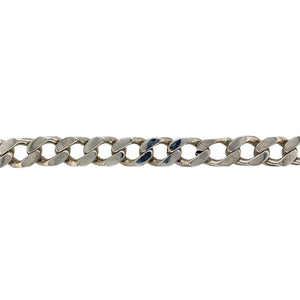 925 Silver 10" Curb Bracelet