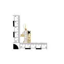Load image into Gallery viewer, 9ct Gold &amp; Cubic Zirconia Set No 1 Mum Pendant
