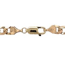 Load image into Gallery viewer, Preowned 9ct Yellow Gold 18&quot; Curb Chain with the weight 13.30 grams and link width 6mm

