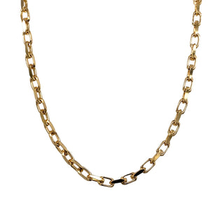 9ct Gold 22" Flat Belcher Chain