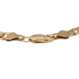 Preowned 9ct Yellow Gold 7.5" Curb Bracelet with the weight 6.80 grams and link width 6mm
