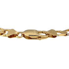 Load image into Gallery viewer, Preowned 9ct Yellow Gold 8.5&quot; Curb Bracelet with the weight 10.90 grams and link width 7mm
