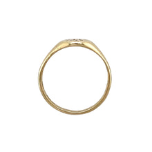 Load image into Gallery viewer, 9ct Gold Three Feather Signet Ring
