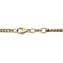 Load image into Gallery viewer, Preowned 9ct Yellow Gold 22&quot; Curb Chain with the weight 10.60 grams and link width 3mm
