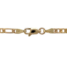 Load image into Gallery viewer, Preowned 9ct Yellow Gold 24&quot; Figaro Chain with the weight 9.50 grams and link width 3mm
