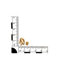 Load image into Gallery viewer, 9ct Gold 15mm Loose Knot Stud Earrings
