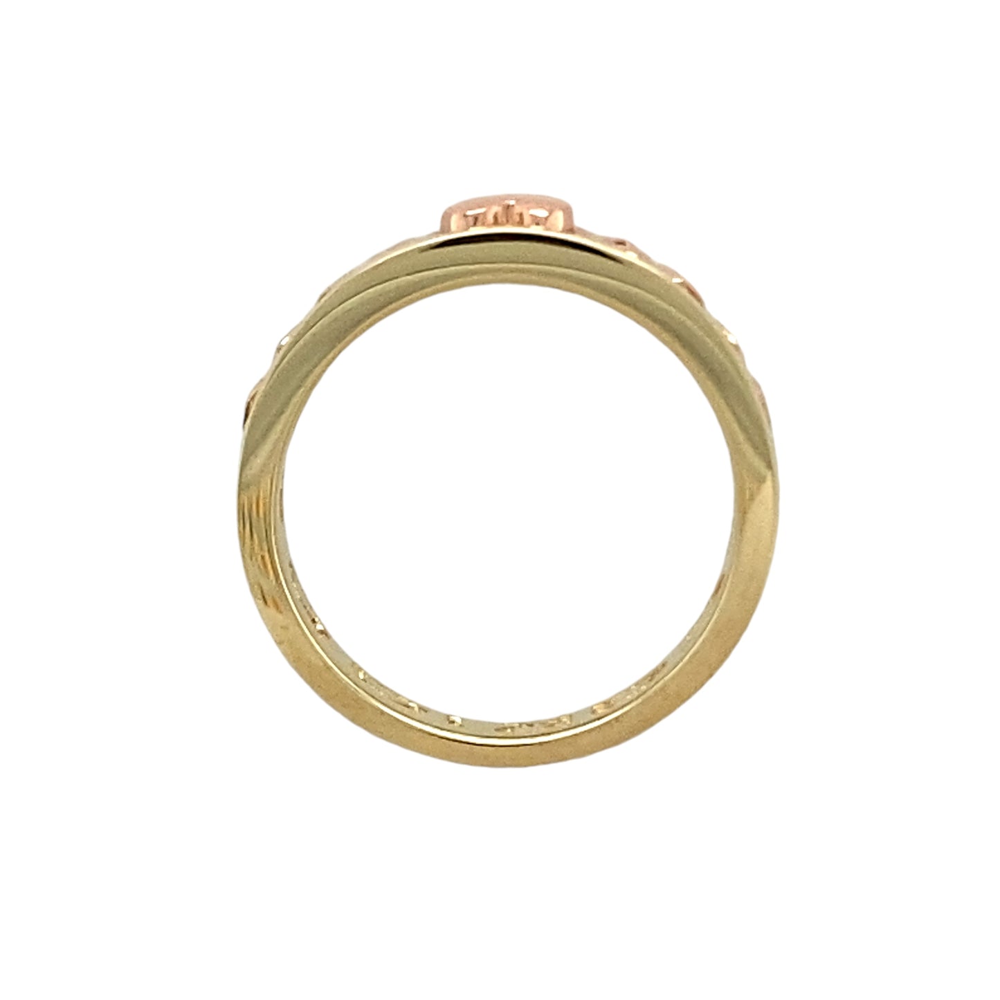 9ct Gold Clogau Cariad Heart Band Ring