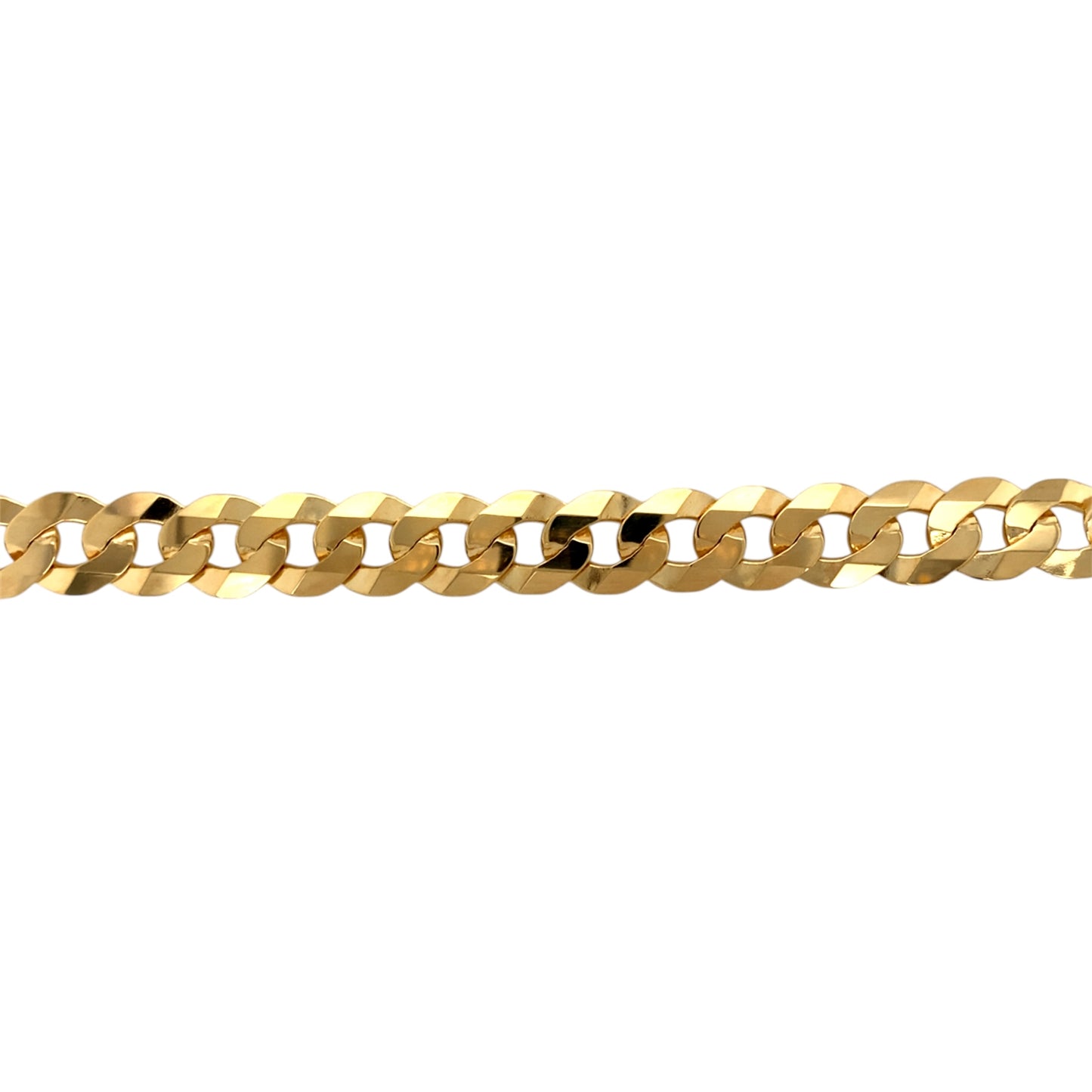 New 9ct Solid Gold 24" Curb Chain 86 grams