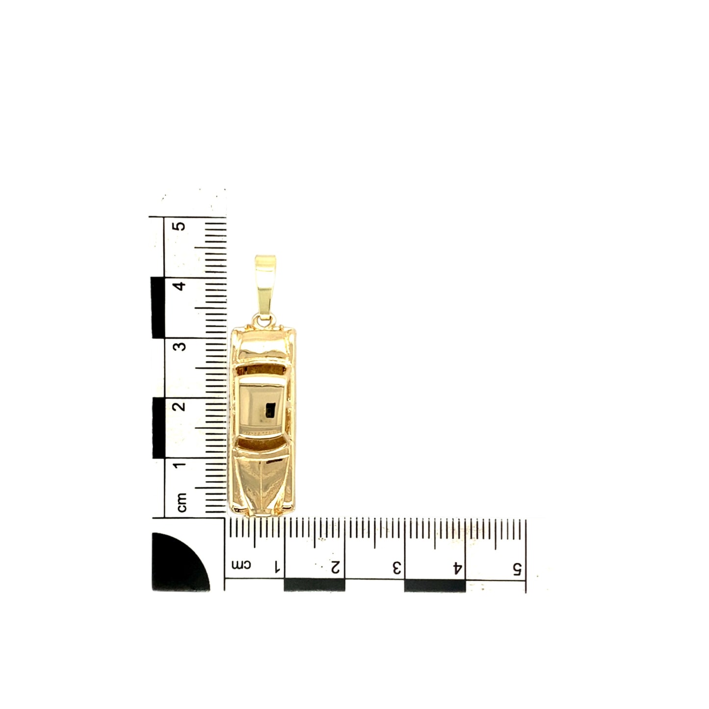 9ct Gold Rolls Royce Vintage Silver Cloud Charm
