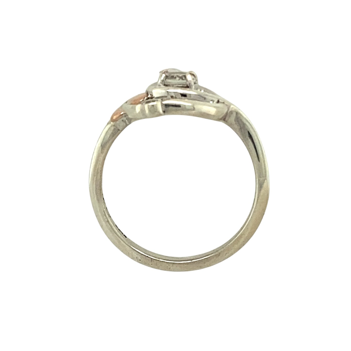 925 Silver & White Topaz Set Clogau Tree of Life Ring