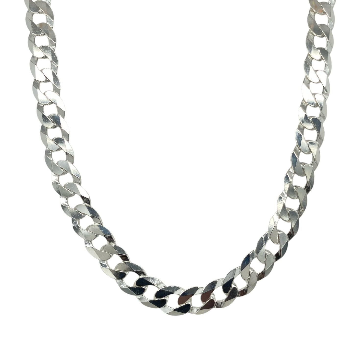 New 925 Silver 22" Curb Chain