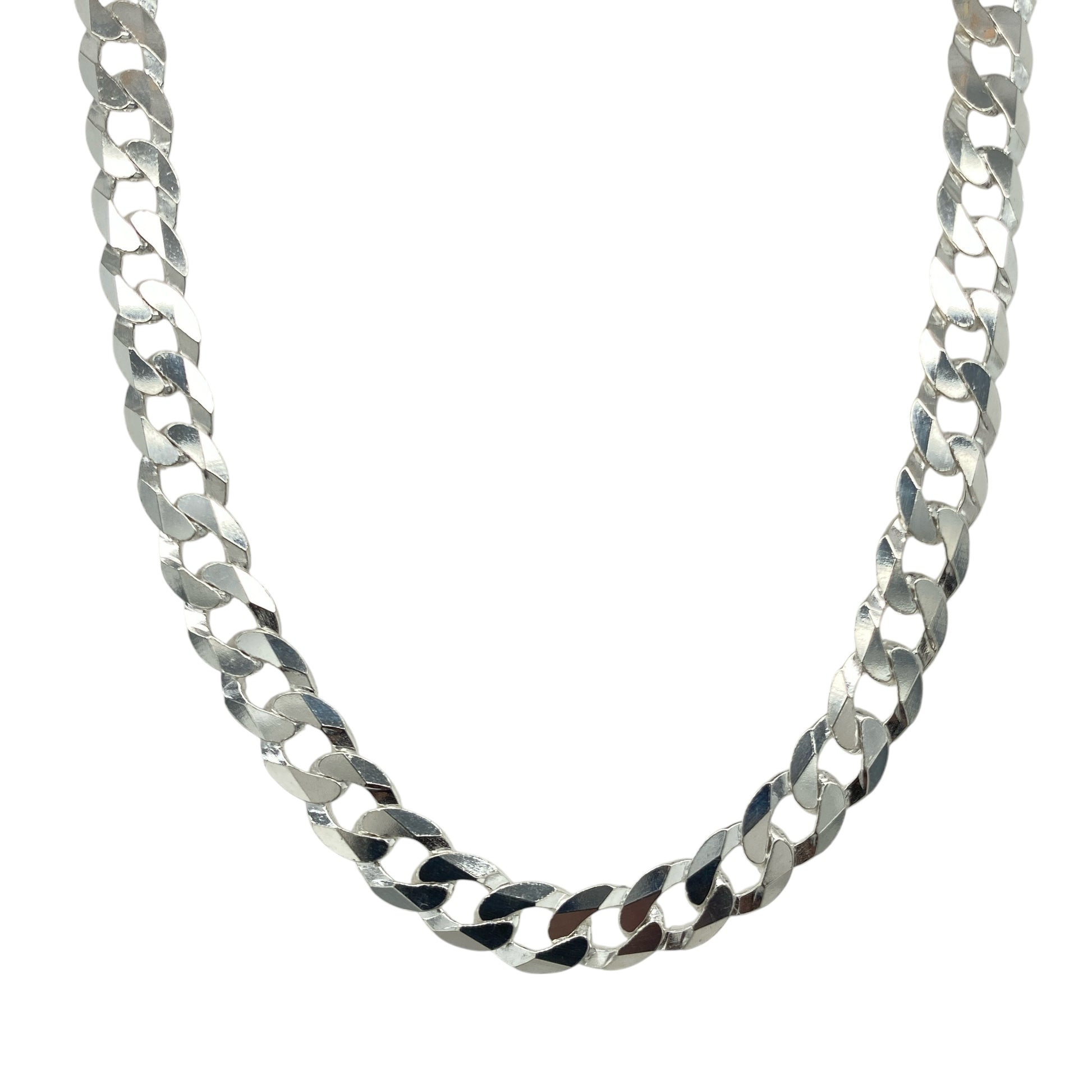 New 925 Silver 22" Curb Chain