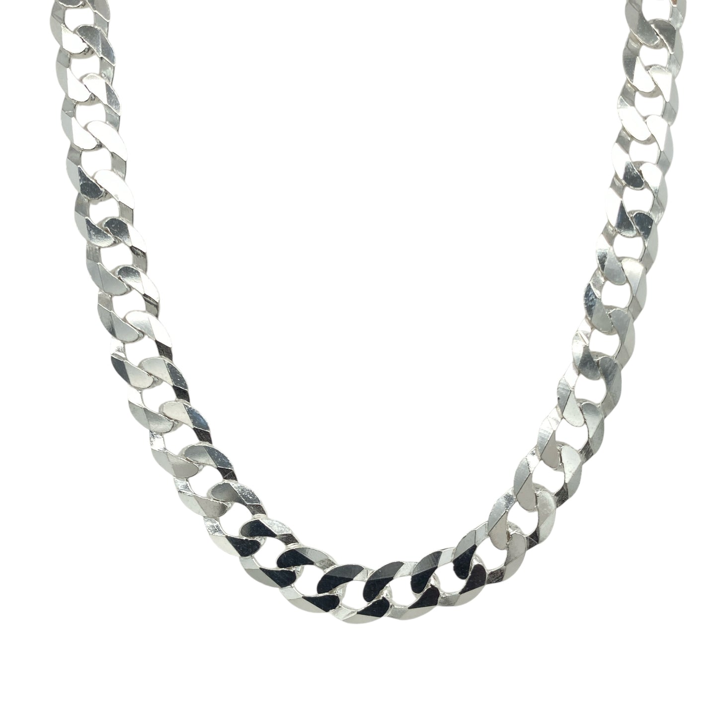 New 925 Silver 25" Curb Chain