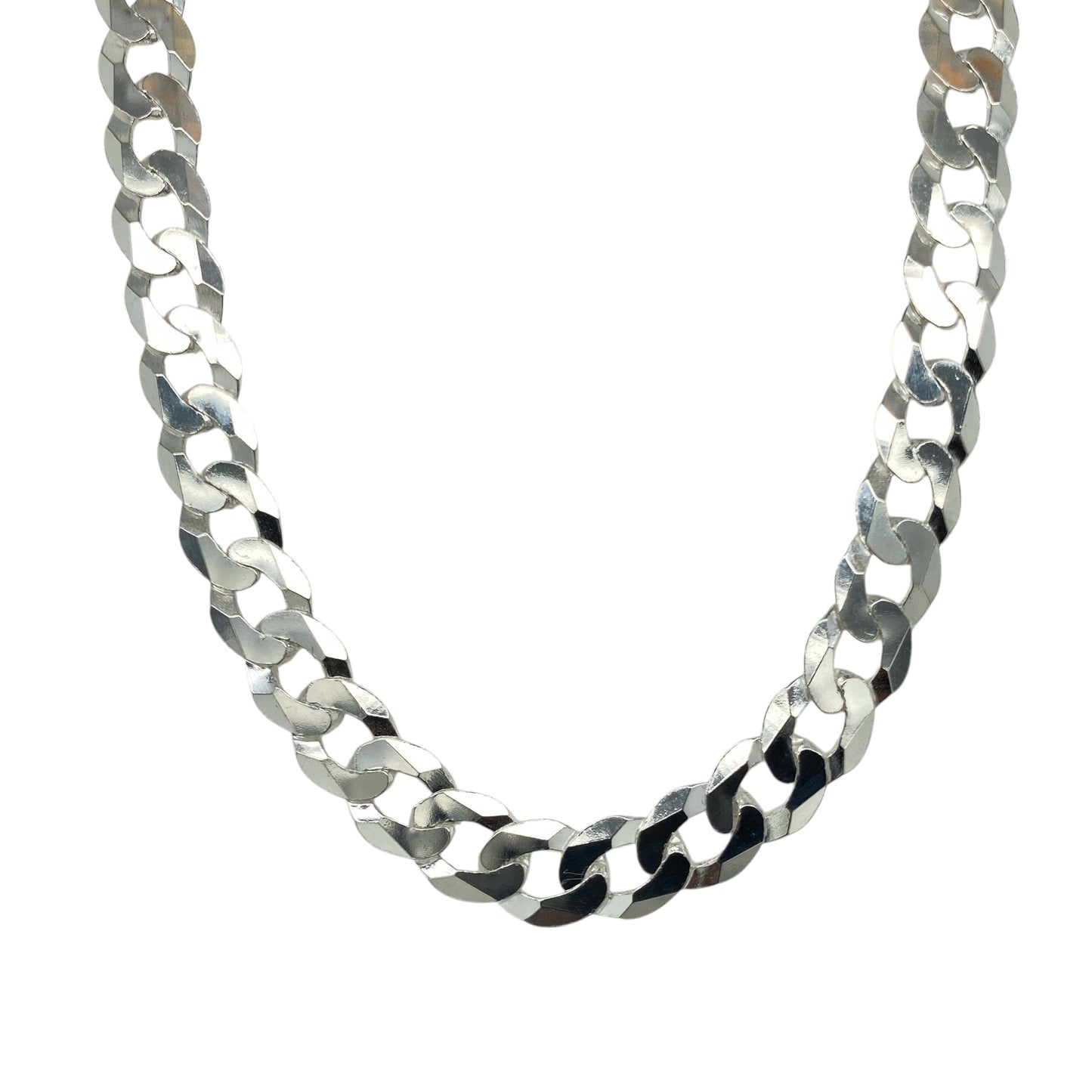 New 925 Silver 22" Curb Chain