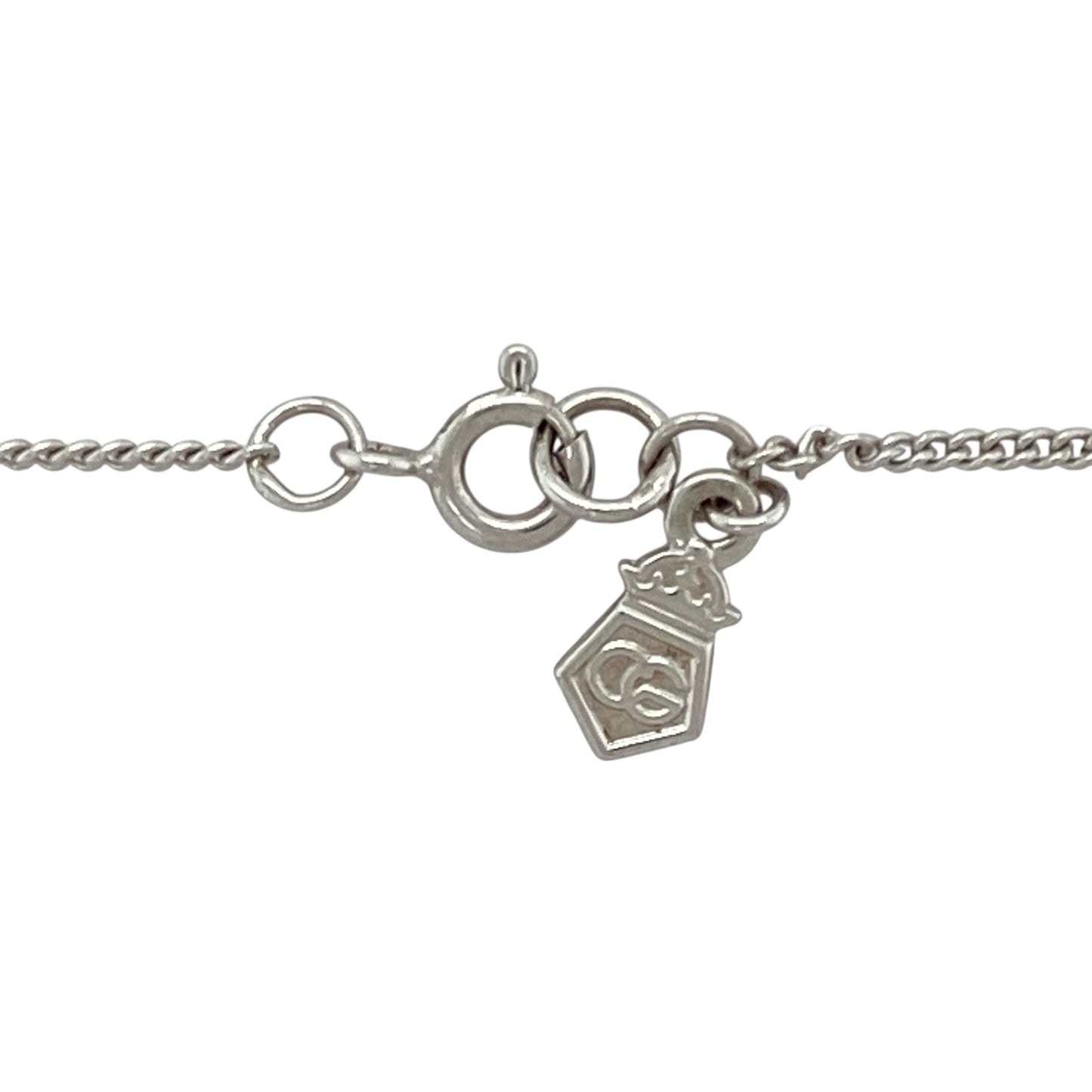 925 Silver Clogau Rose Patterned Barrel 18" Necklace