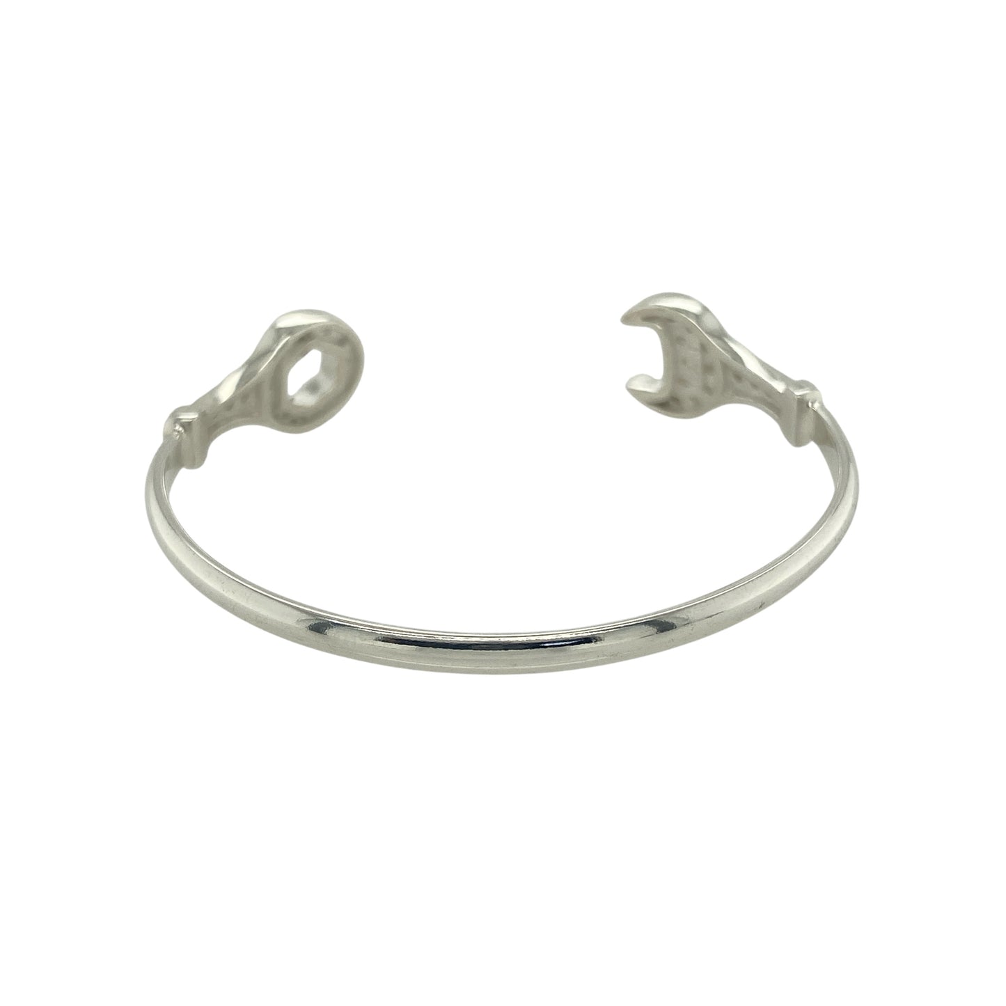 New 925 Silver & Cubic Zirconia Set Spanner Bangle
