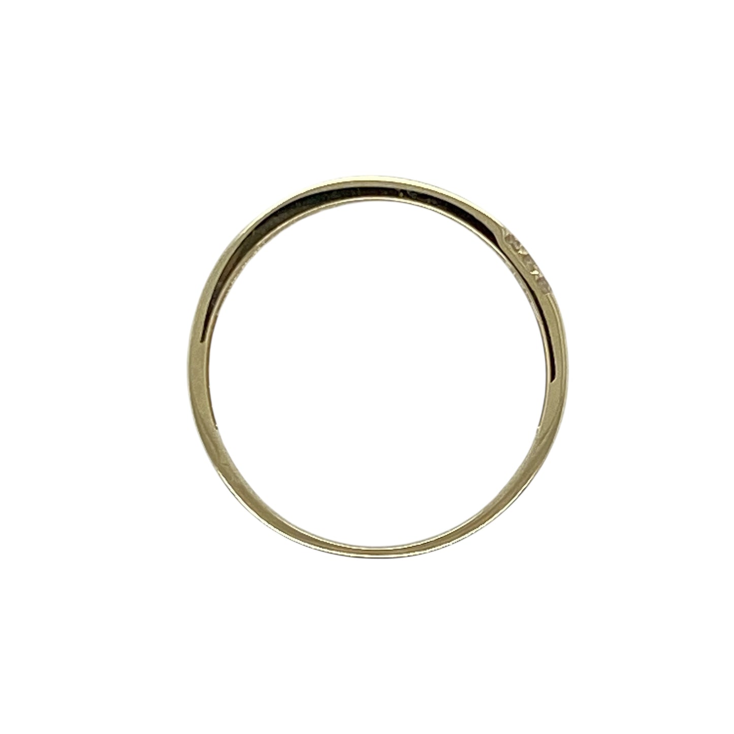 9ct Gold & Cubic Zirconia Set Band Ring