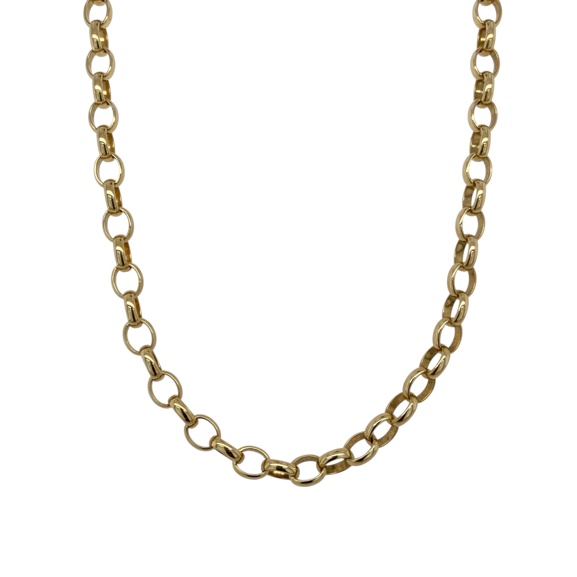 9ct Gold 22" Belcher Chain