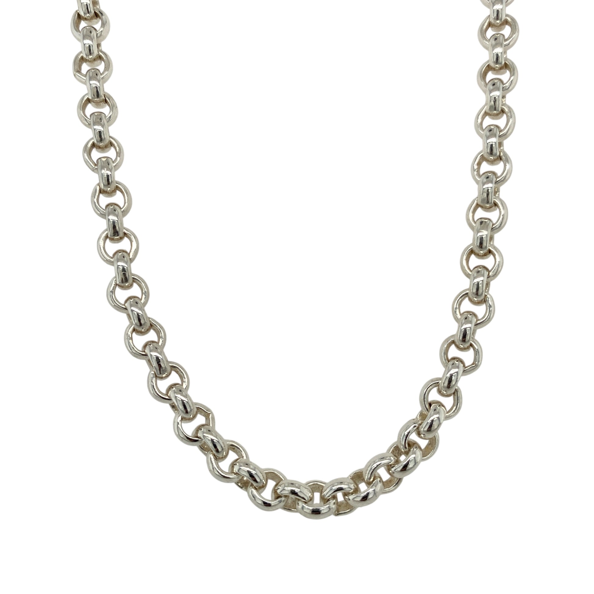 925 Silver 30" Belcher Chain