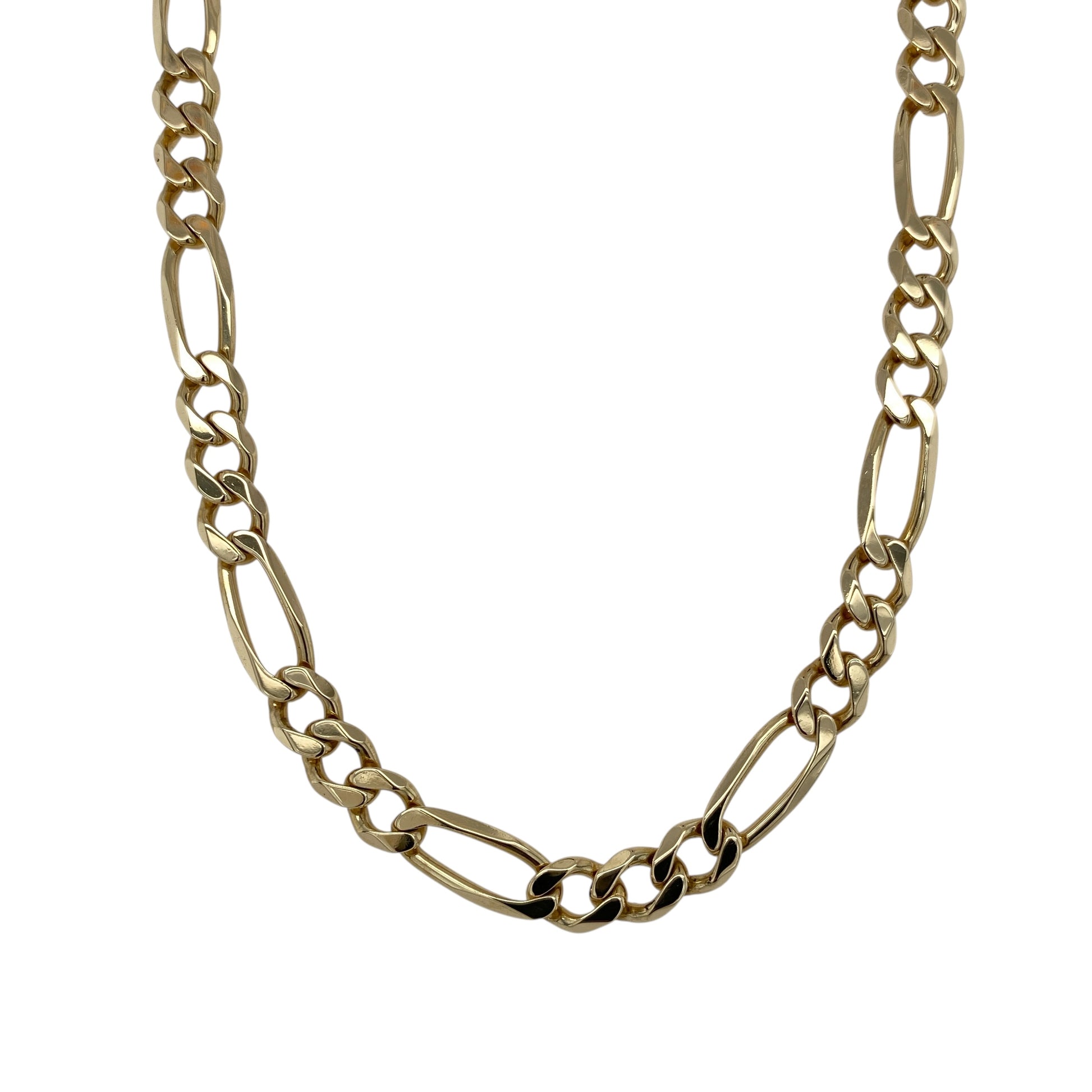 9ct Gold 24" Figaro Chain