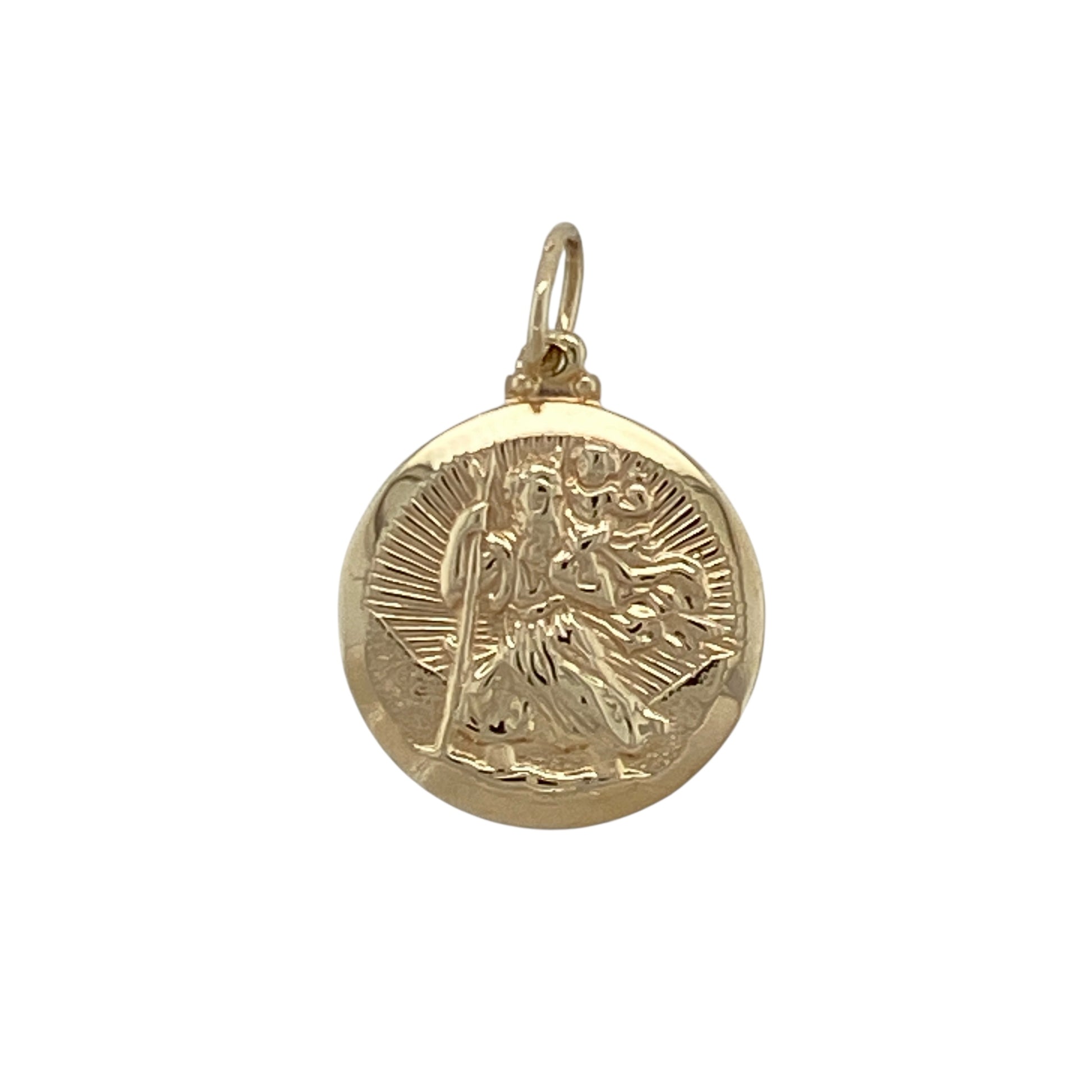 9ct Gold St Christopher Pendant
