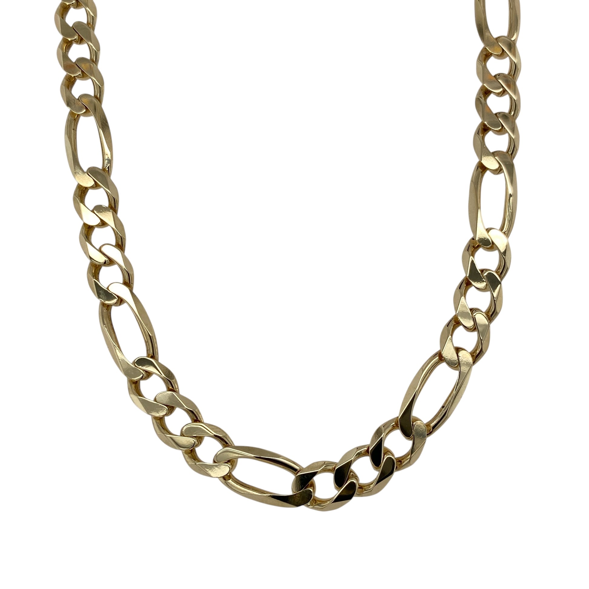 9ct Gold 18" Figaro Chain