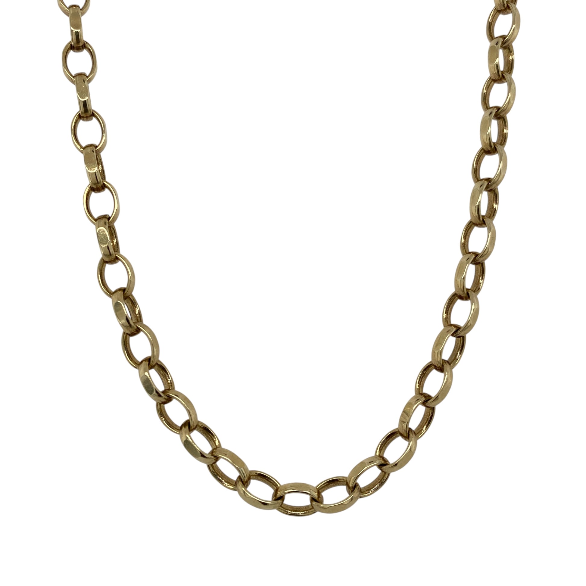 9ct Gold 20" Belcher Chain