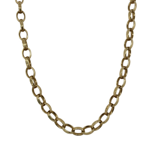 9ct Gold 20" Belcher Chain