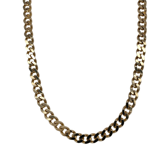 9ct Gold 24" Curb Chain