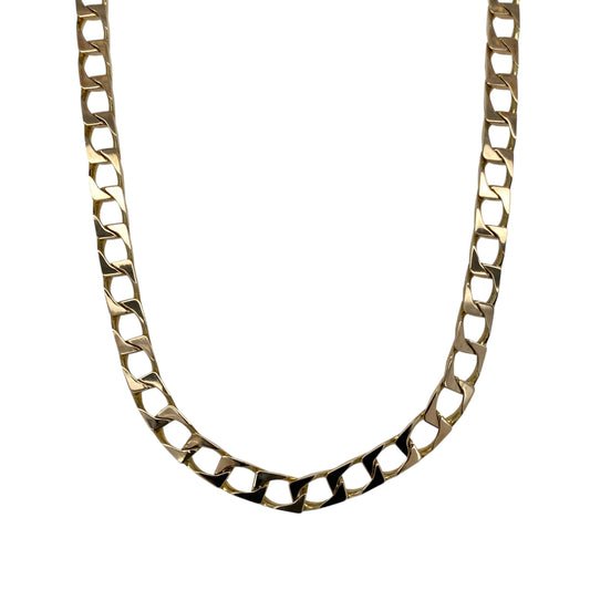 9ct Gold 20" Curb Chain