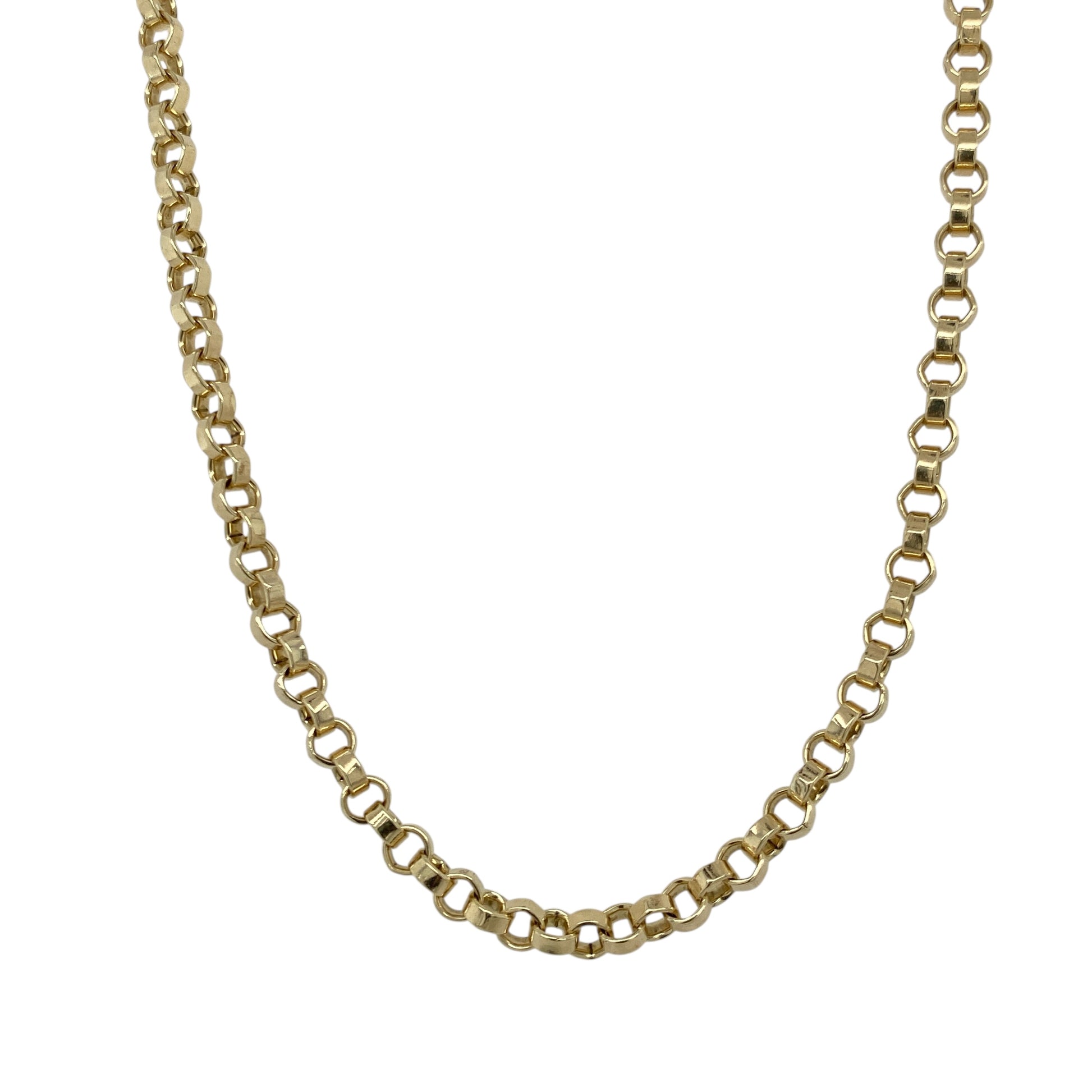9ct Gold 22" Belcher Chain