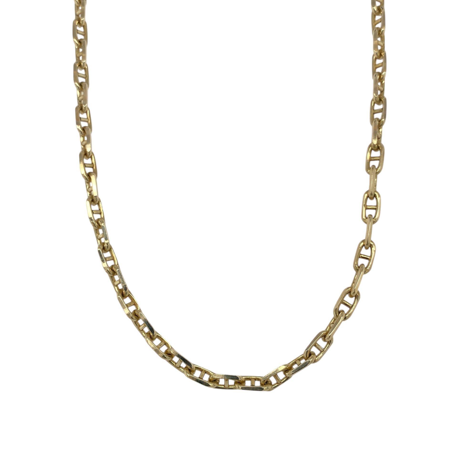 9ct Gold 22" Anchor Chain