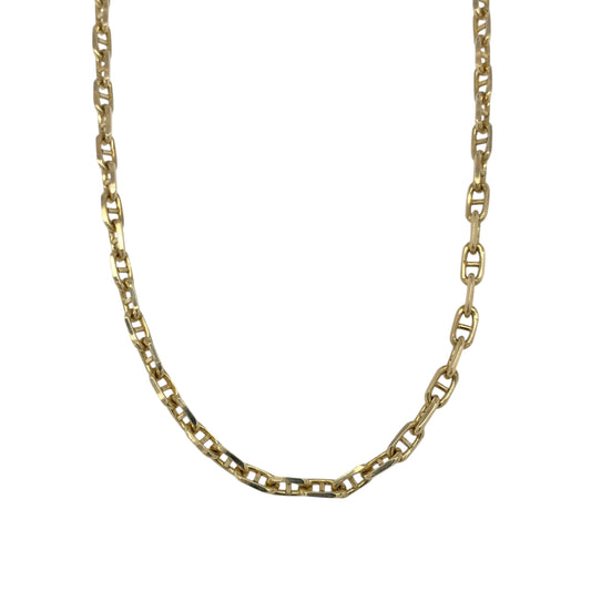 9ct Gold 22" Anchor Chain