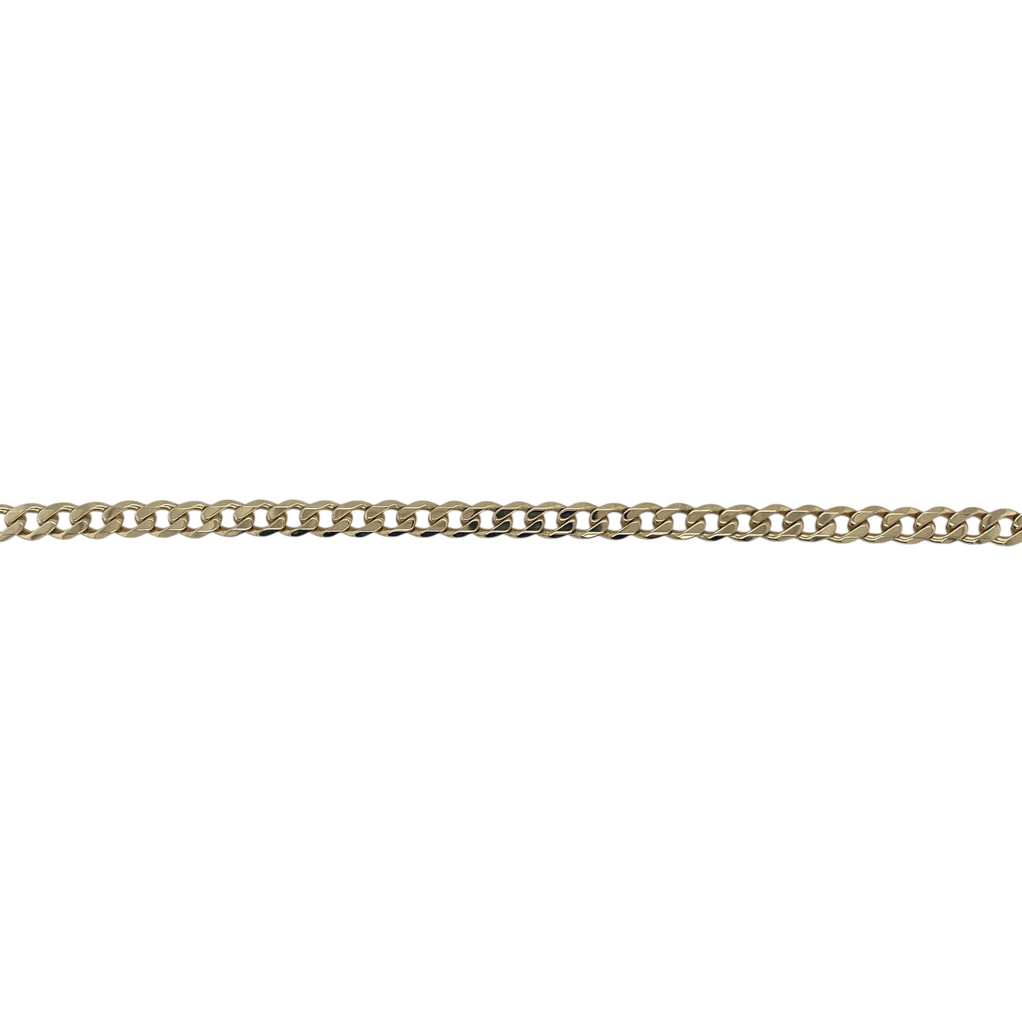 9ct Gold 7.5" Curb Bracelet