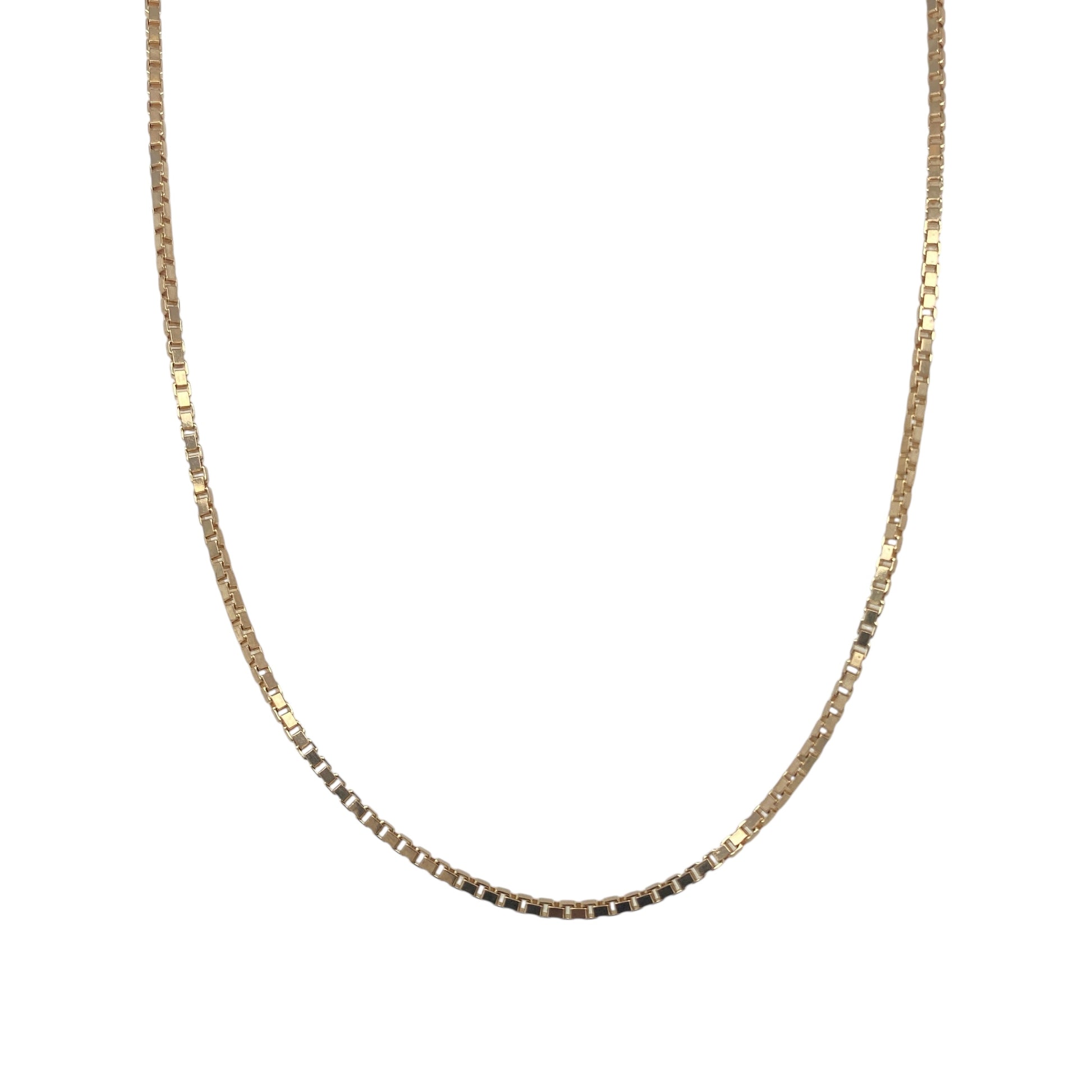 9ct Gold 24" Box Chain