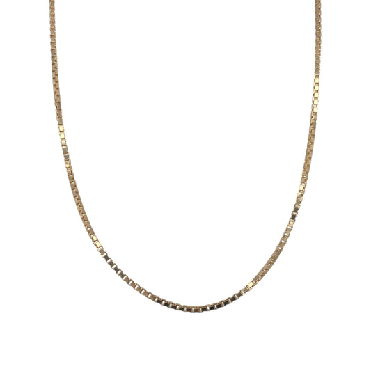 9ct Gold 24" Box Chain