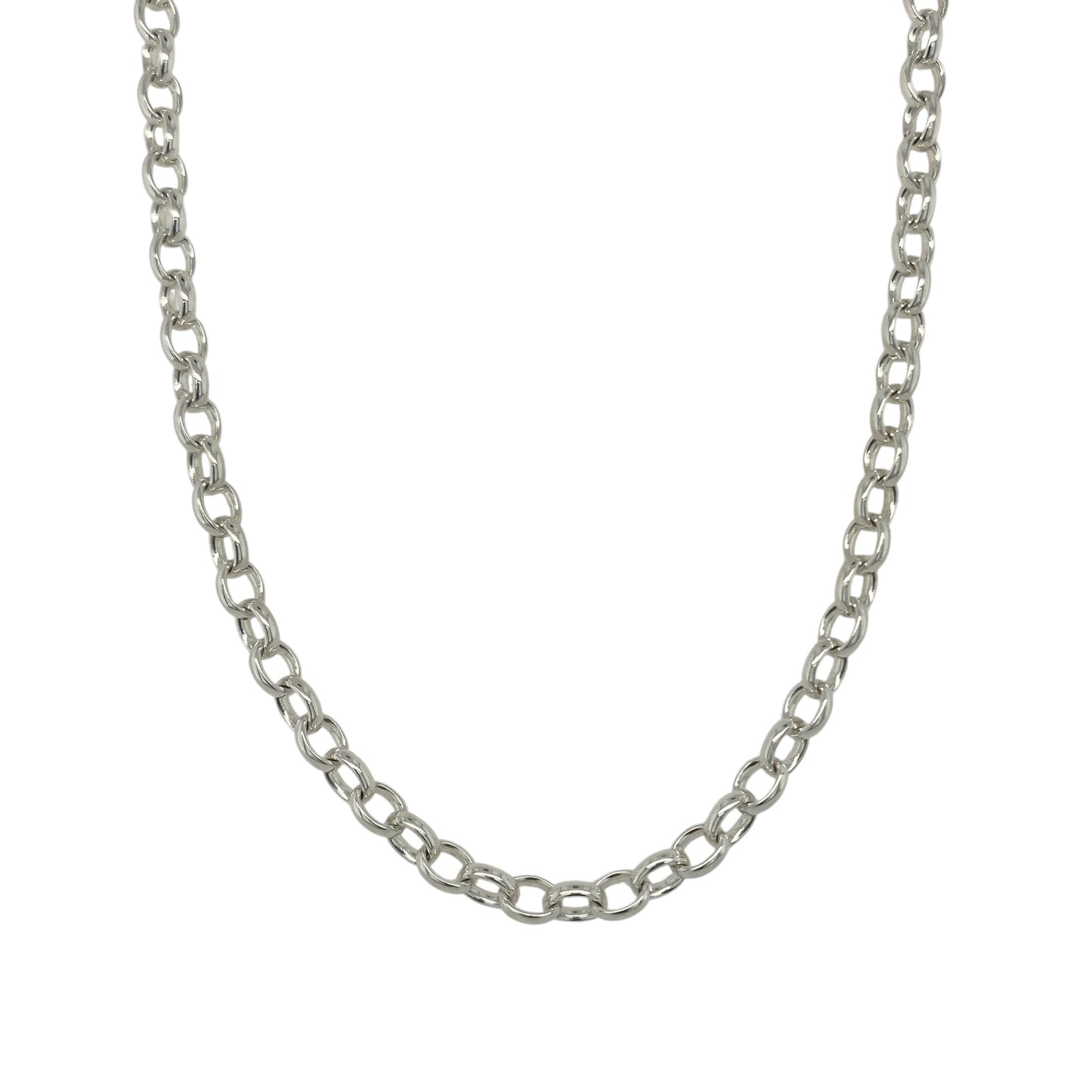 New 925 Silver 24" Belcher Chain